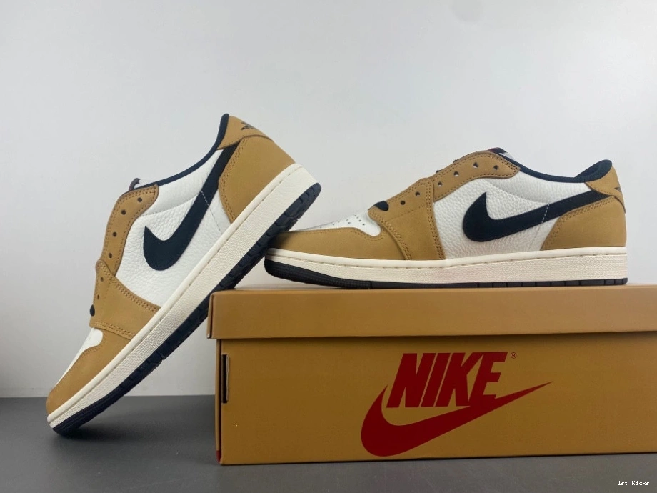  'Sail and 1 Low Air Golden CZ0790-107 Harvest' Jordan 0829